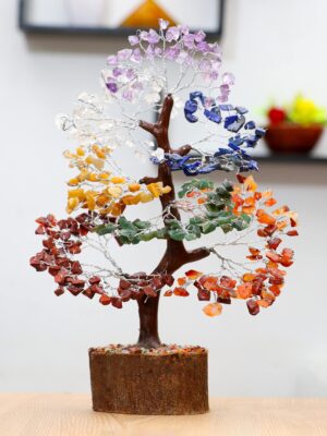 seven chakra crystal tree 300 crystals