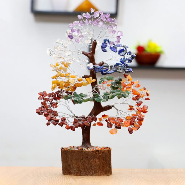 seven chakra crystal tree 300 crystals