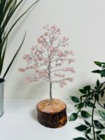 Rose Quartz Crystal Tree 160 crystals