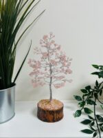 Rose Quartz Crystal Tree 160 crystals