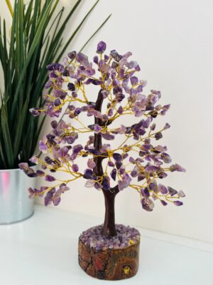Amethyst crystal tree 300 crystals