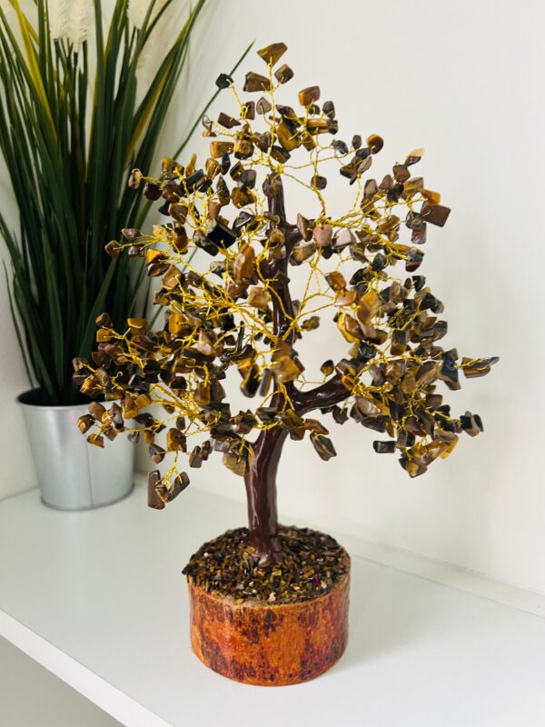 Tiger's Eye crystal tree