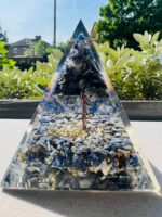 Lapis Lazuli Crystal Orgonite Pyramid