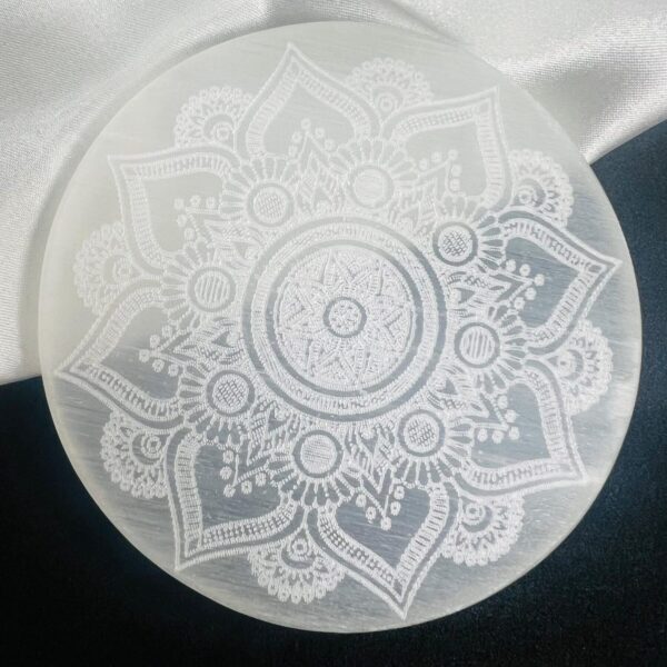 Selenite Crystal Charging Plate