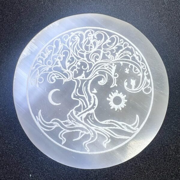 Selenite Crystal Charging Plate