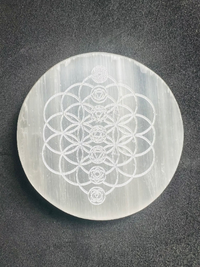 Selenite Charging Plate