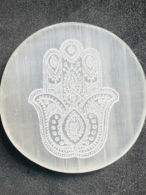 Selenite Crystal Charging Plate