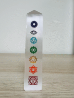 Selenite Pointed Tower