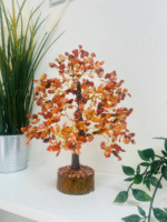 Carnelian crystal tree 500 crystals