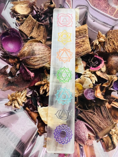 Selenite Crystal Charging Plate 10''