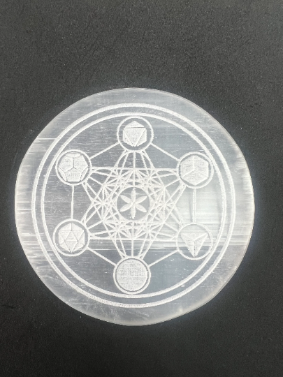 Selenite Crystal Charging Plate
