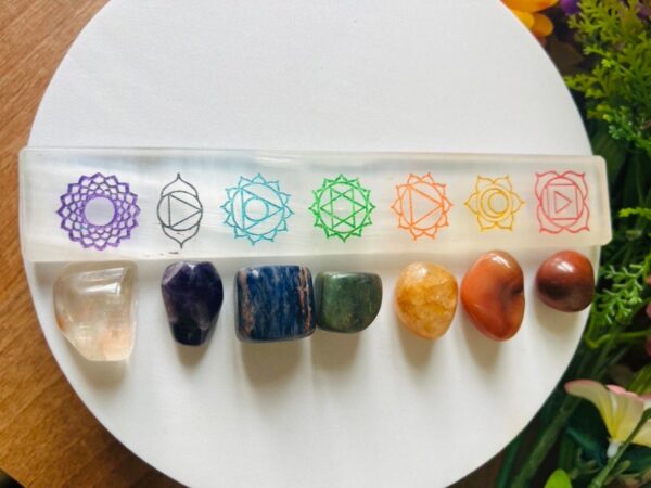 Selenite Crystal Charging Plate 10''
