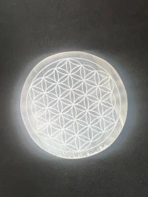 Selenite Crystal Charging Plate
