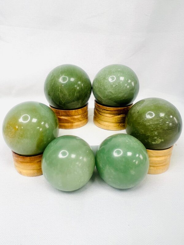 Green Aventurine Crystal Sphere 40mm