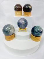Fluorite Crystal Sphere 45mm