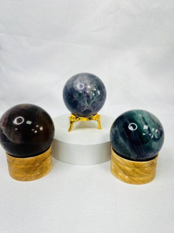 Fluorite Crystal Sphere 45mm
