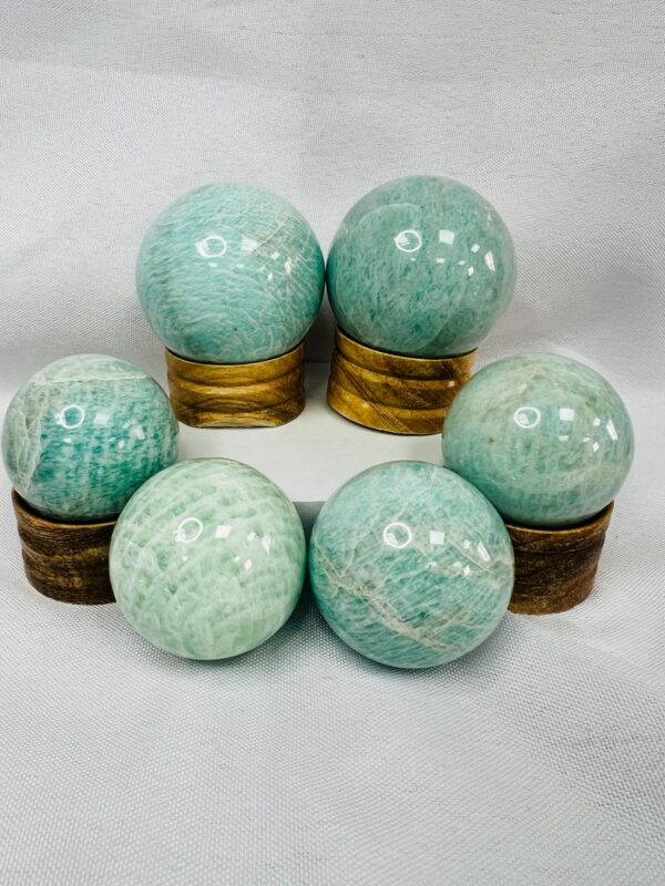Amazonite crystal Sphere 40mm