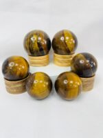 Tigers eye crystal Sphere