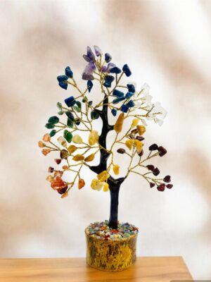 Seven Chakra crystal Tree, 100 crystal tree of life