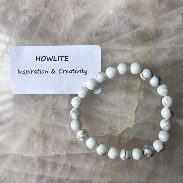 Howlite Crystal Bracelet