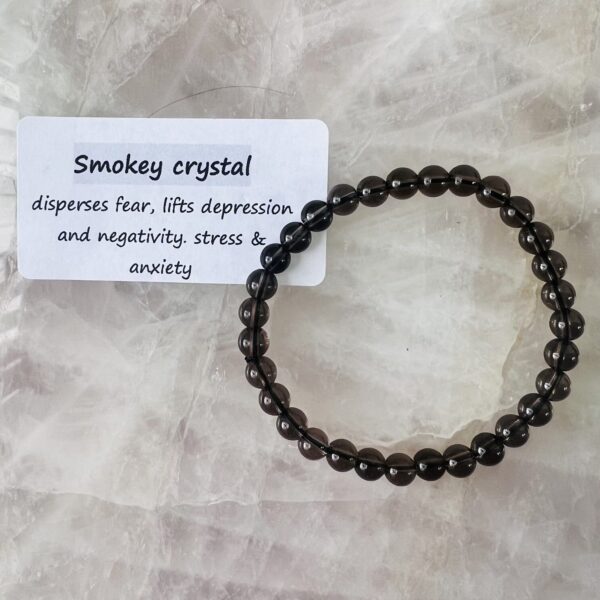 Smokey Quartz Crystal Bracelet