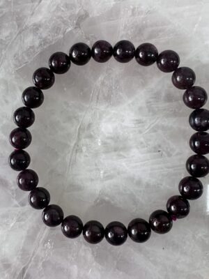 Garnet Crystal Bracelet