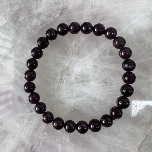 Garnet Crystal Bracelet