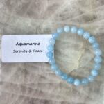 Aquamarine Crystal Bracelet