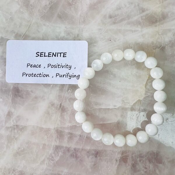 Selenite Crystal Bracelet