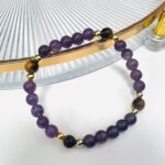 Amethyst & Tiger's eye Bracelet