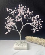 Rose Quartz crystal tree 200 crystals