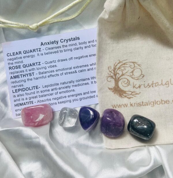 Anxiety & Stress Relief Crystal Set