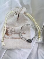 Clear quartz Breathing Beads, Meditation Beads, 4-7-8 Breathing