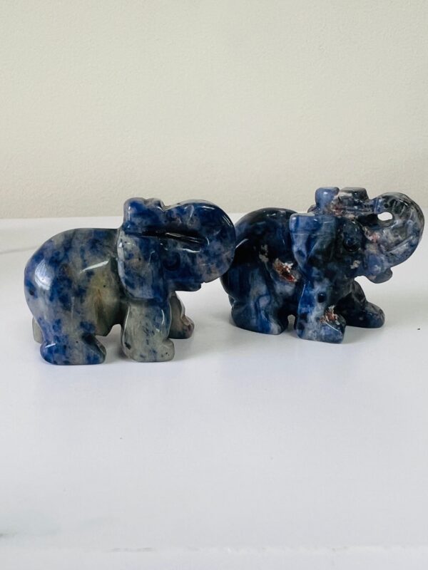 Sodalite Handcarved Elephant