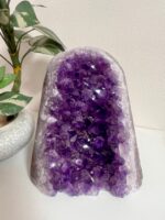 Brazilian Amethyst Geode 5"-  Natural Purple Quartz Crystal Cluster