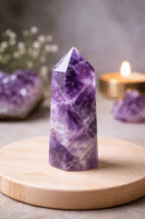 Amethyst Crystal Tower (6–7 cm)