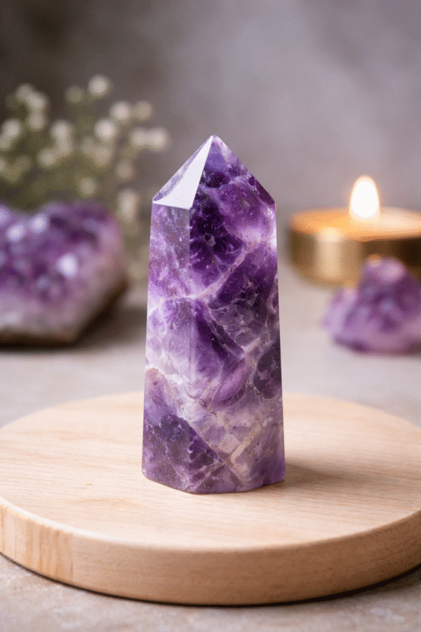 Amethyst Crystal Tower (6–7 cm)